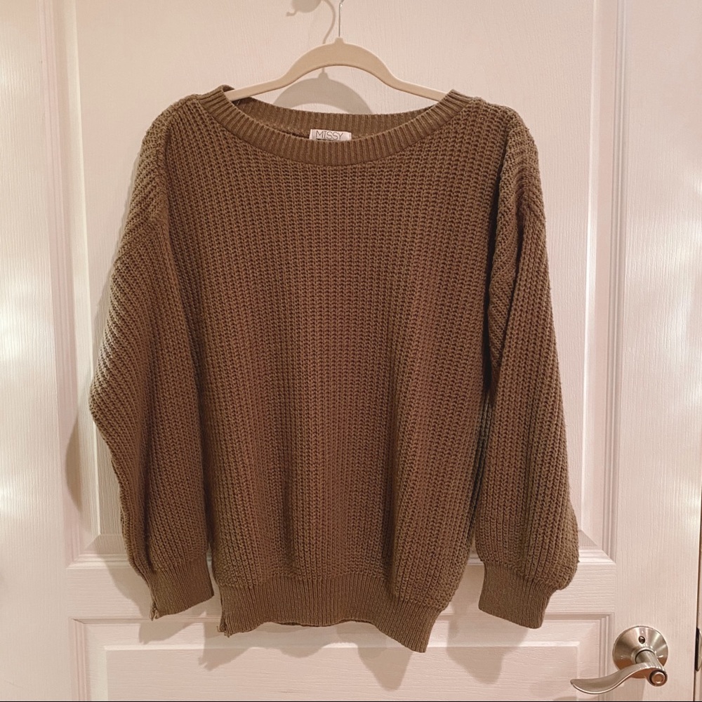 Cozy sweater